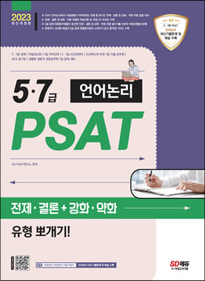 2023 5·7급 PSAT 언어논리 전제·결론+강화·약화 유형 뽀개기!
