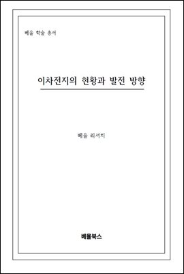 이차전지의 현황과 발전 방향